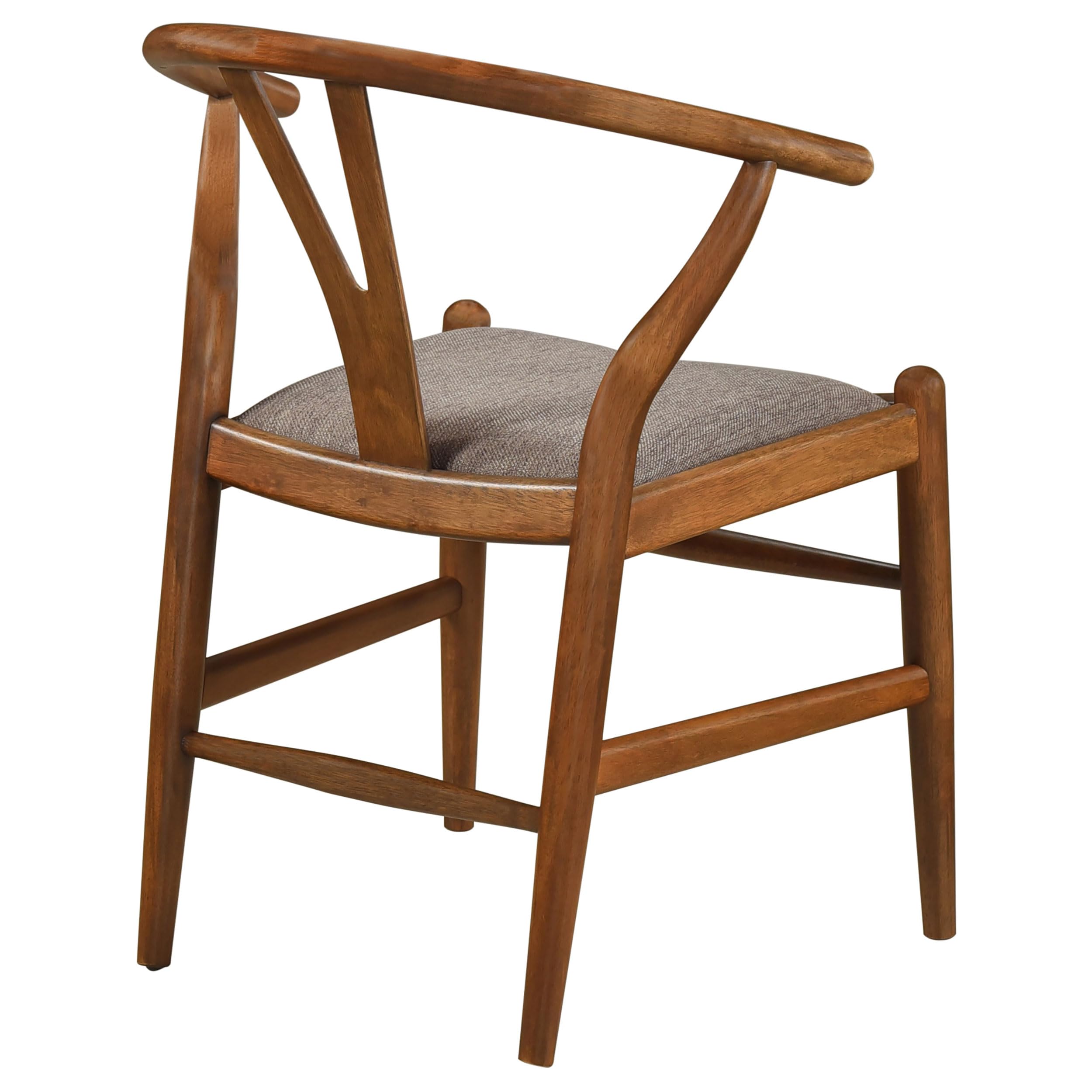 Coaster Home Furnishings Dinah Danish Y-Shaped Back Wishbone Dining Side Chair