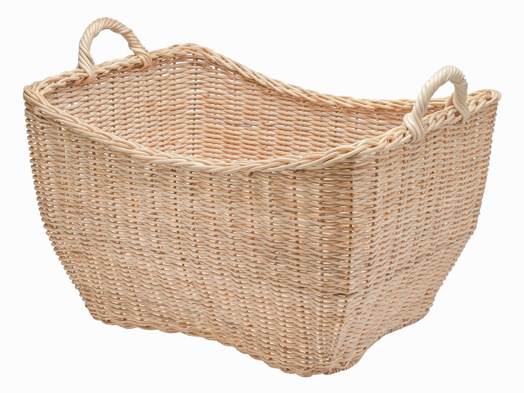 Kouboo 1060053 Wicker Laundry Basket, Natural