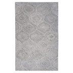 Rizzy Home Alora Decor London 5' X 8' Trellis Gray/Gray/Rust/Blue Hand-Tufted Area Rug