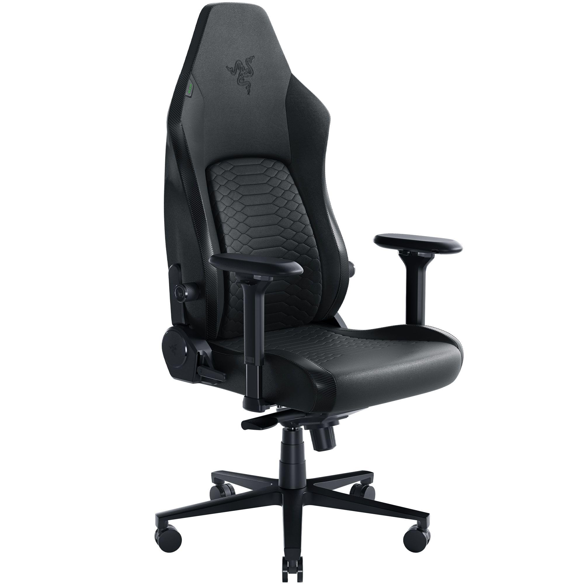 Razer Iskur V2 Gaming Chair: Adaptive Lumbar Support - Adjustable Lumbar Curve - High Density Foam Cushions - Reactive Seat Tilt