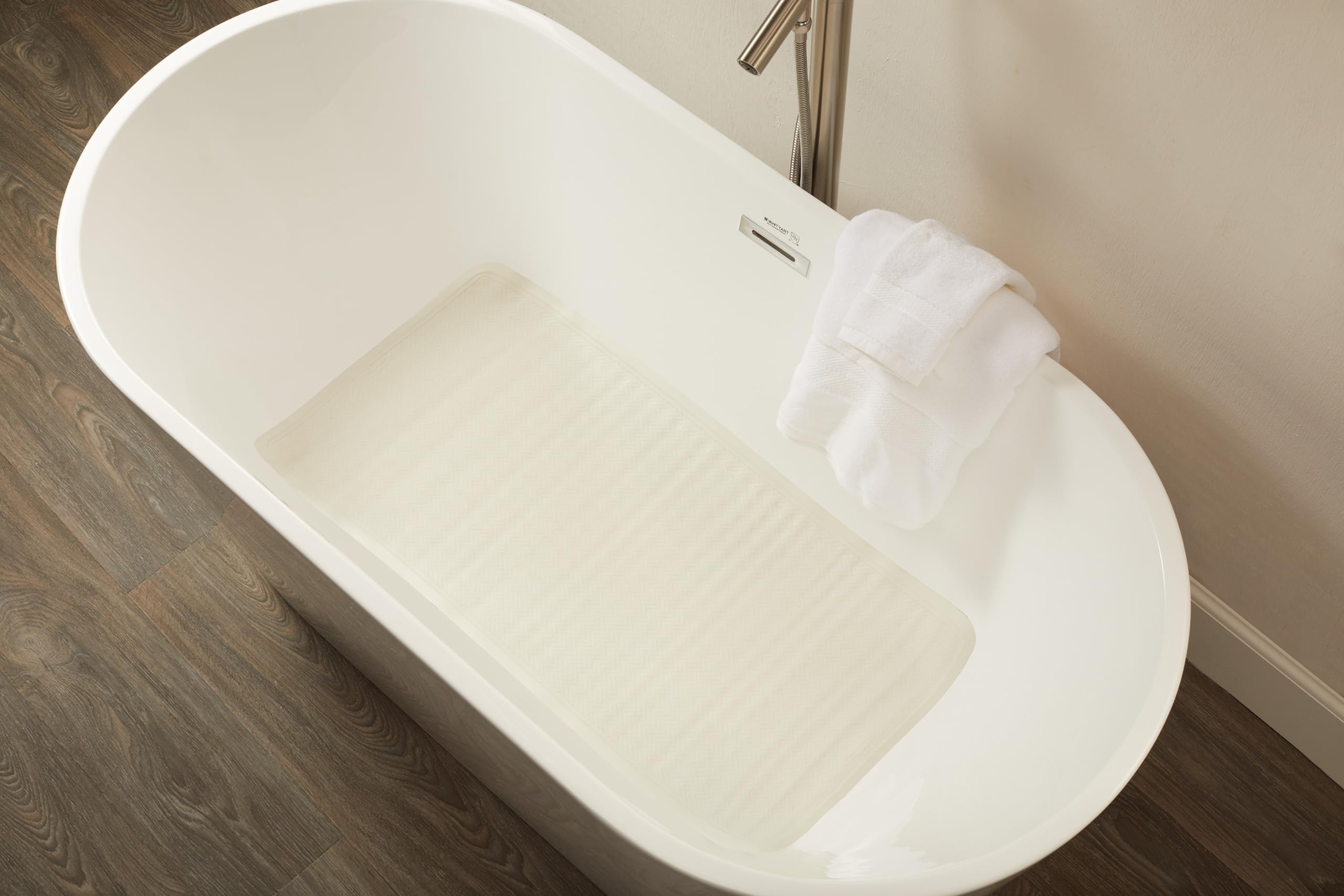 Safti Grip Bath Mat Xlarge,White
