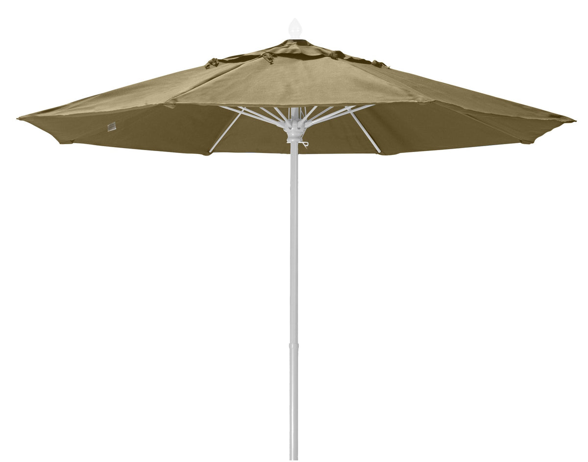 Fiberbuilt Umbrellas 7Mpuw-8600 Market Umbrella, 7.5' Diameter Marine Grade Canopy, Antique Beige