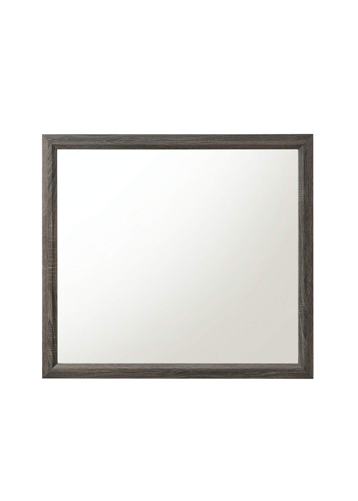 HomeRoots Weathered Gray Rectangular Mirror