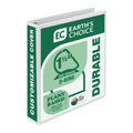 Samsill Plant-Based 1.5 Inch Durable D-Ring, Made In Usa, View Binder, Eco-Friendly, Usda Certified Biobased, White