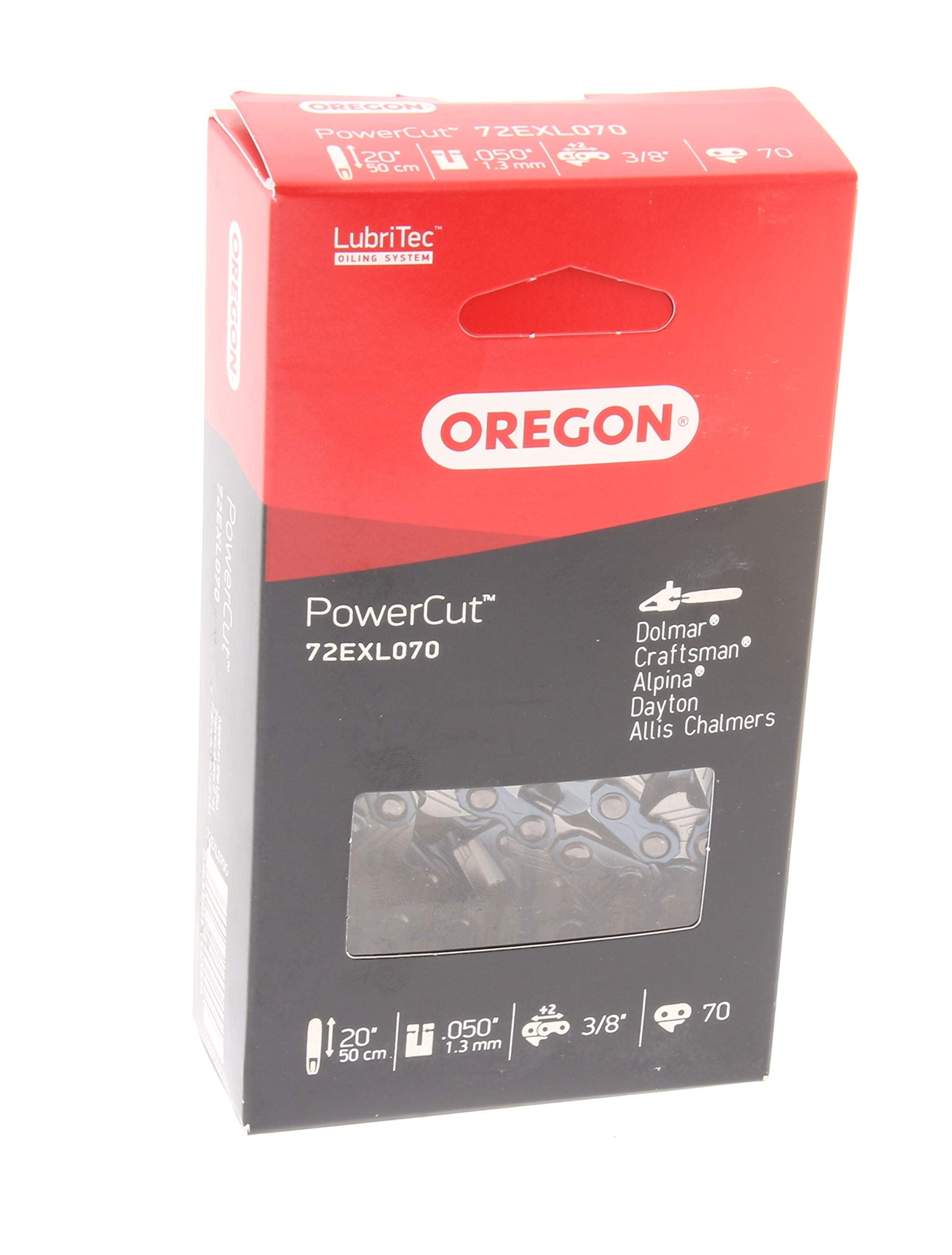 Oregon 20' Latest Pro Chisel Chain 72Exl 70 Drive Links (D70/E70 Compatible) Fits Echo Cs-590 Timberwolf, Cs-600 (2)