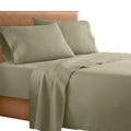 Clara Clark  Supreme 1500 Collection 4Pc Bed Sheet Set - Queen Size, Sage Olive Green