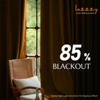 Lazzzy Velvet Curtains 84 Inch Length Glod Brown Thermal Insulated Curtains Drapes For Bedroom Living Room Darkening Rod Pocket 2 Panels, W62 X L84