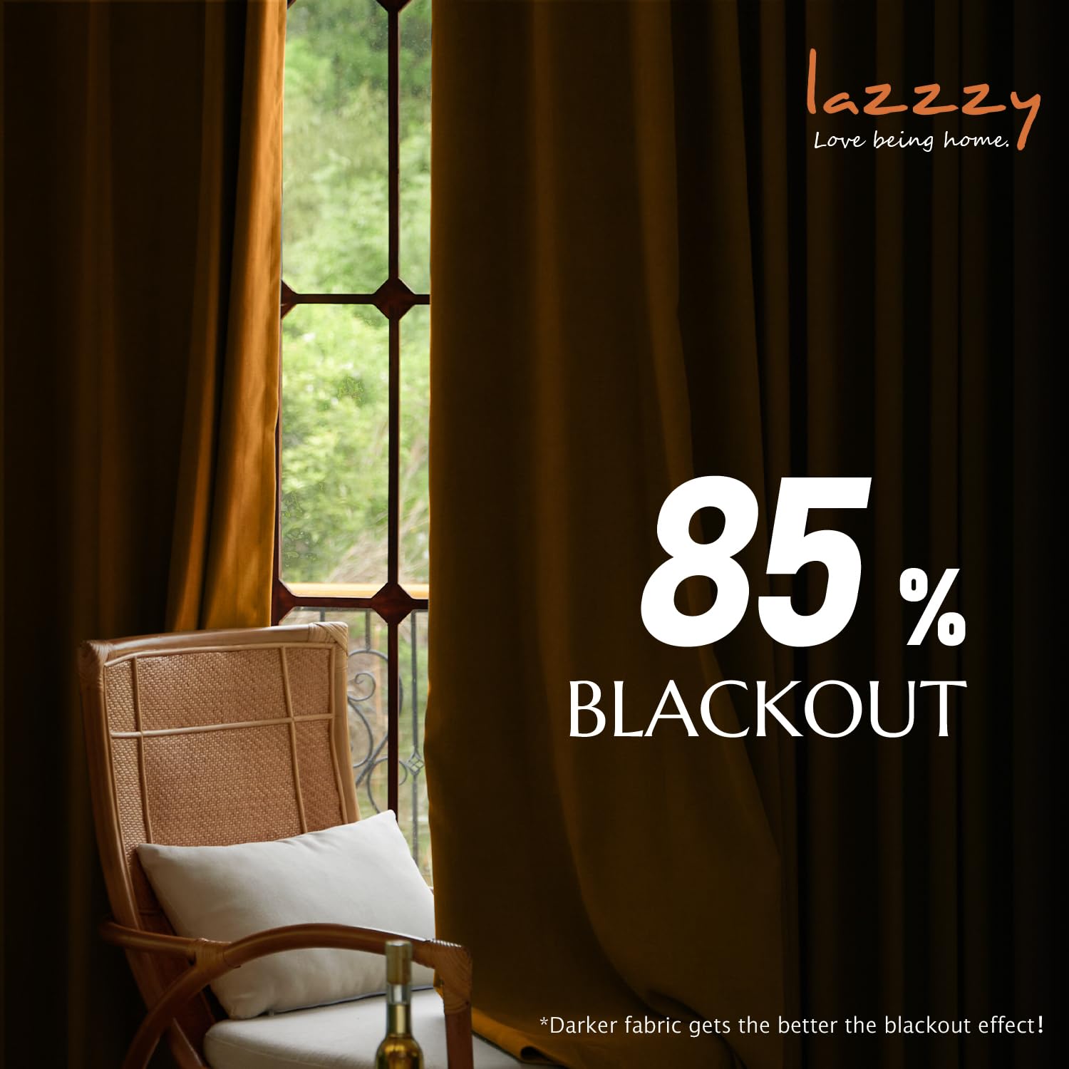 Lazzzy Velvet Glod Brown Curtains 96 Inches Long Thermal Insulated Drapes For Bedroom Living Room Darkening Window Treatments Rod Pocket 2 Panels, W42 X L96