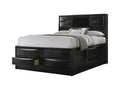 Coaster Home Furnishings Briana Eastern King Platform Storage Bed Black
