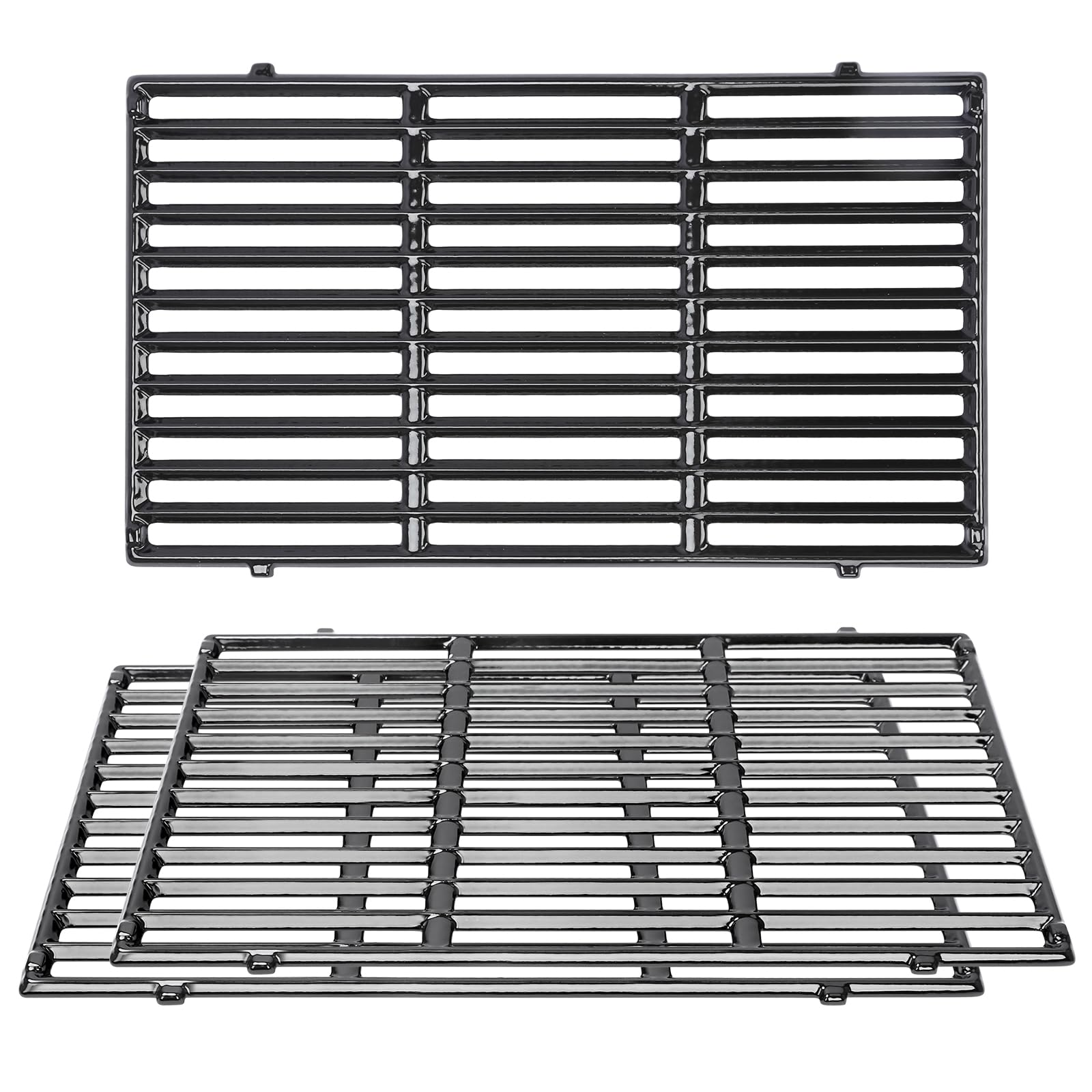 Qulimetal Grill Grates For Weber Genesis Ii E-410, E-415, E-435, Grill Parts For Genesis Ii Lx E-440 Series Gas Grills, 18.7' P