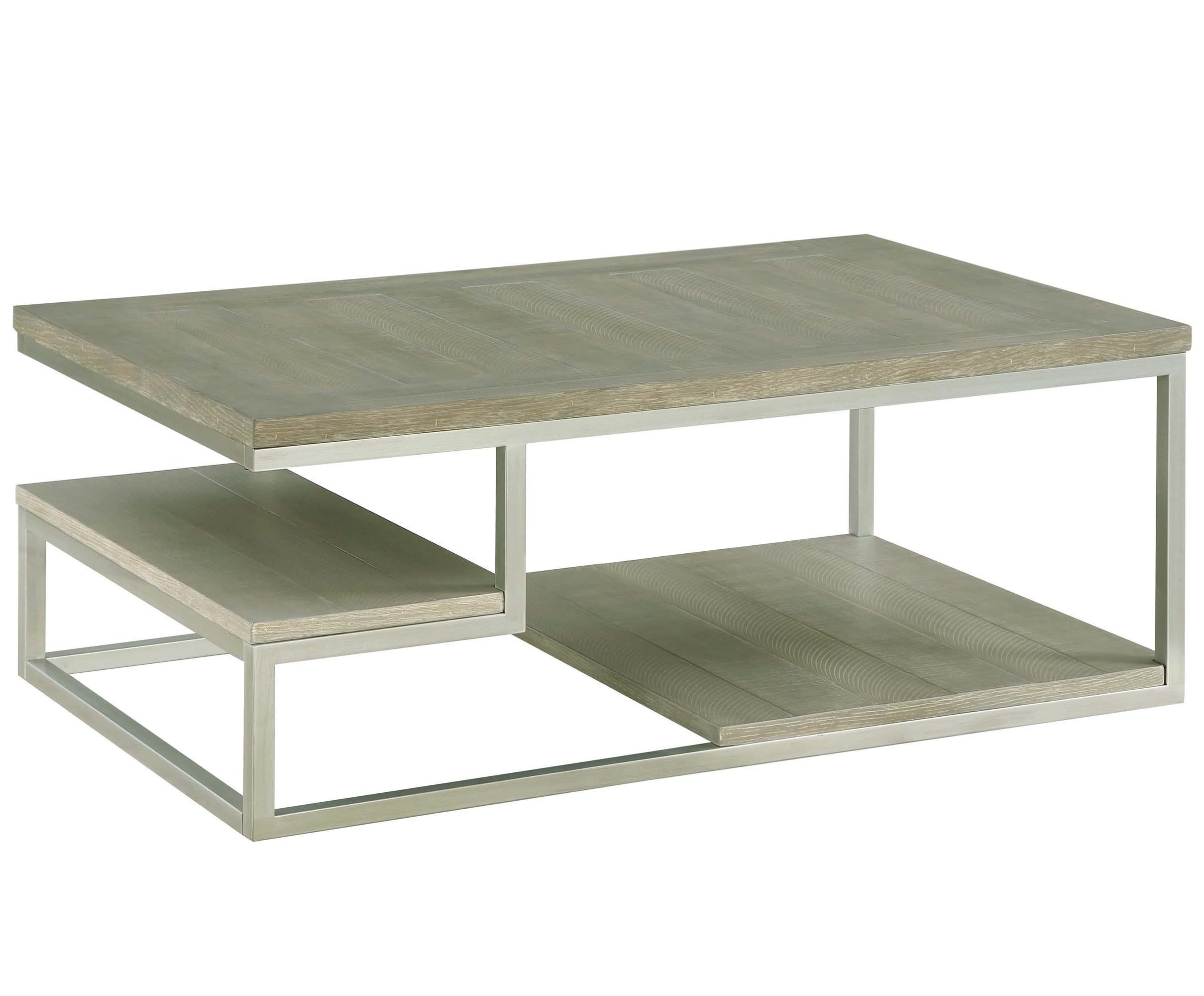 Progressive Furniture Lake Forest II Rectangular Cocktail Table - Thumbnail 3