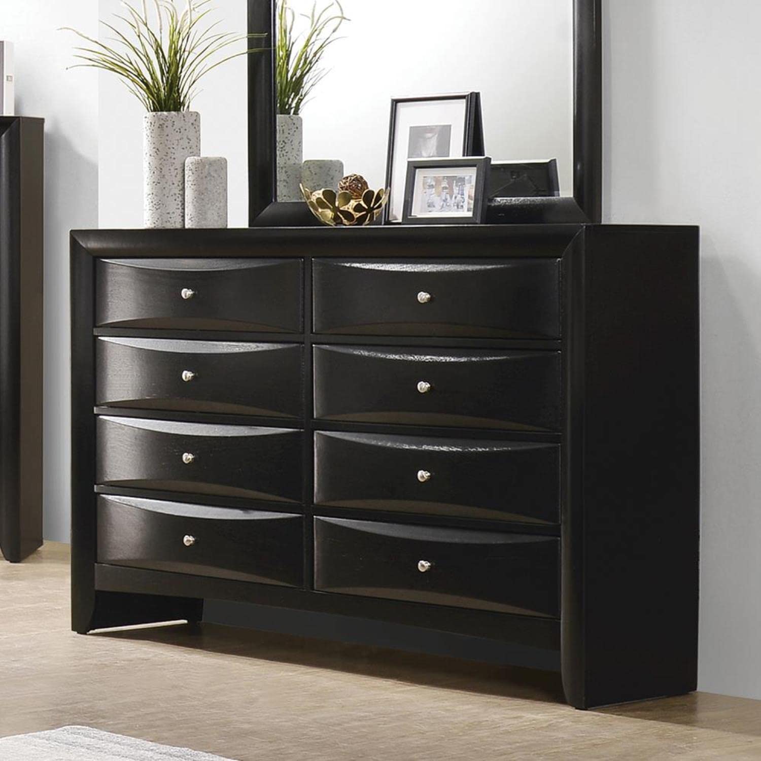 Coaster Furniture Briana 8-Drawer Dresser Black 200703