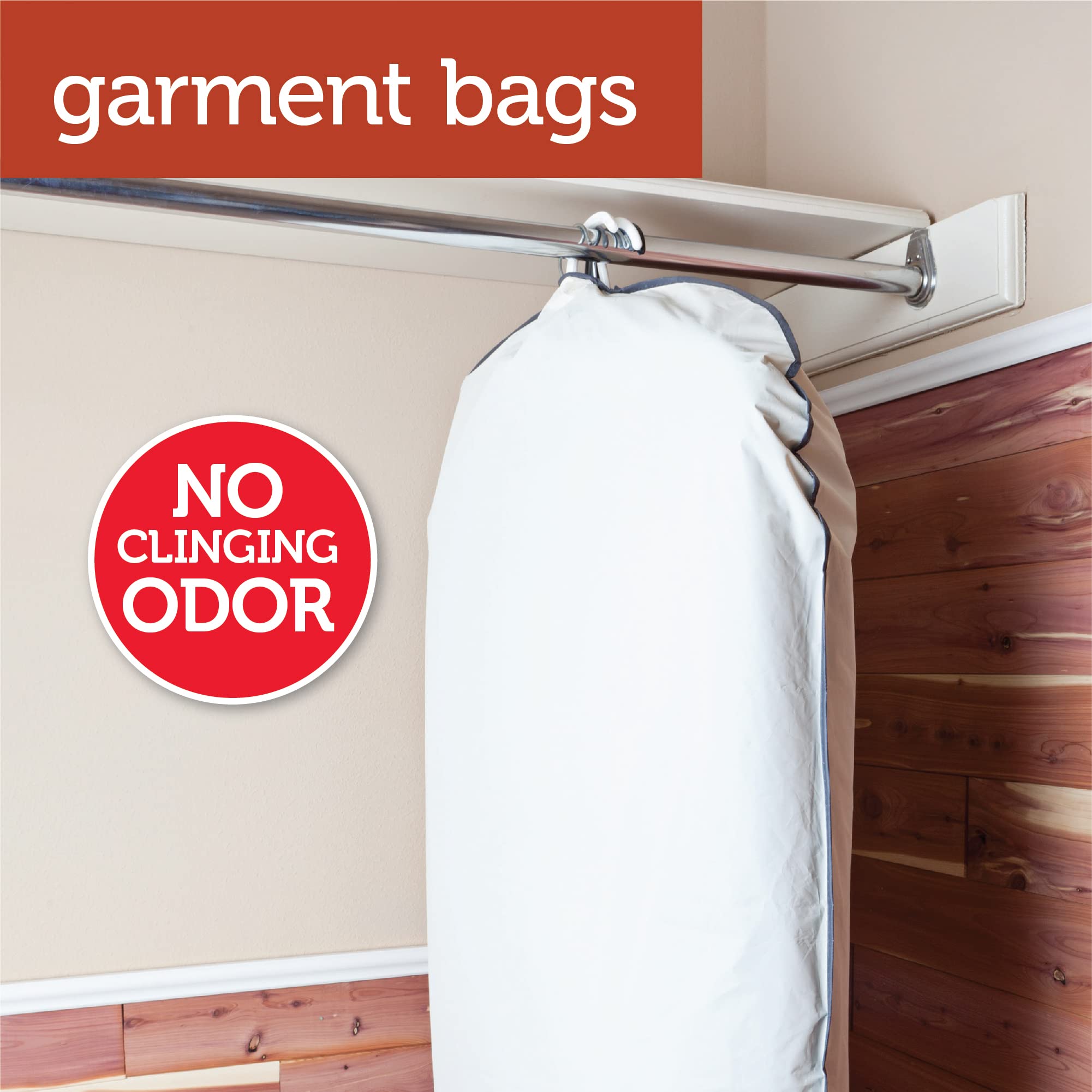 Enoz Cedar Scented Moth Cakes, Kills Clothes Moths And Carpet Beetles, No Clinging Odor, Cedar Scented, 6 Oz Hanger, 6 Pack