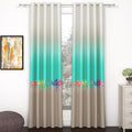 Story@Home Blackout Digital Print Door Curtains 7 Feet Long Set of 1 | 70% Room Darkening Curtain | Thermal Insulated Curtains f