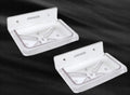 JAGGER JAG364 Unbreakable ABS Single Soap Dish Wall Mounted Stand/Holder [ Pack of 2 ] (ABS [ Square ], 2)