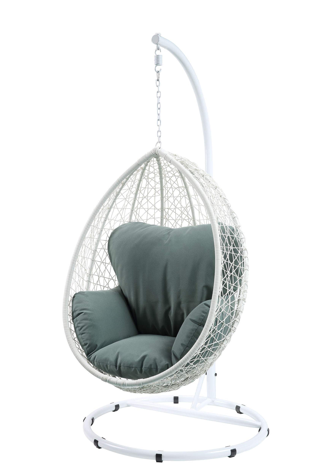 Acme Furniture Simona Hanging Chair, White
