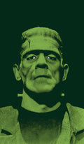 Window Poster Halloween Frankenstein by WOWindows USA-Made Decoration Includes 1 Reusable 34.5x60 Backlit Printed Poster