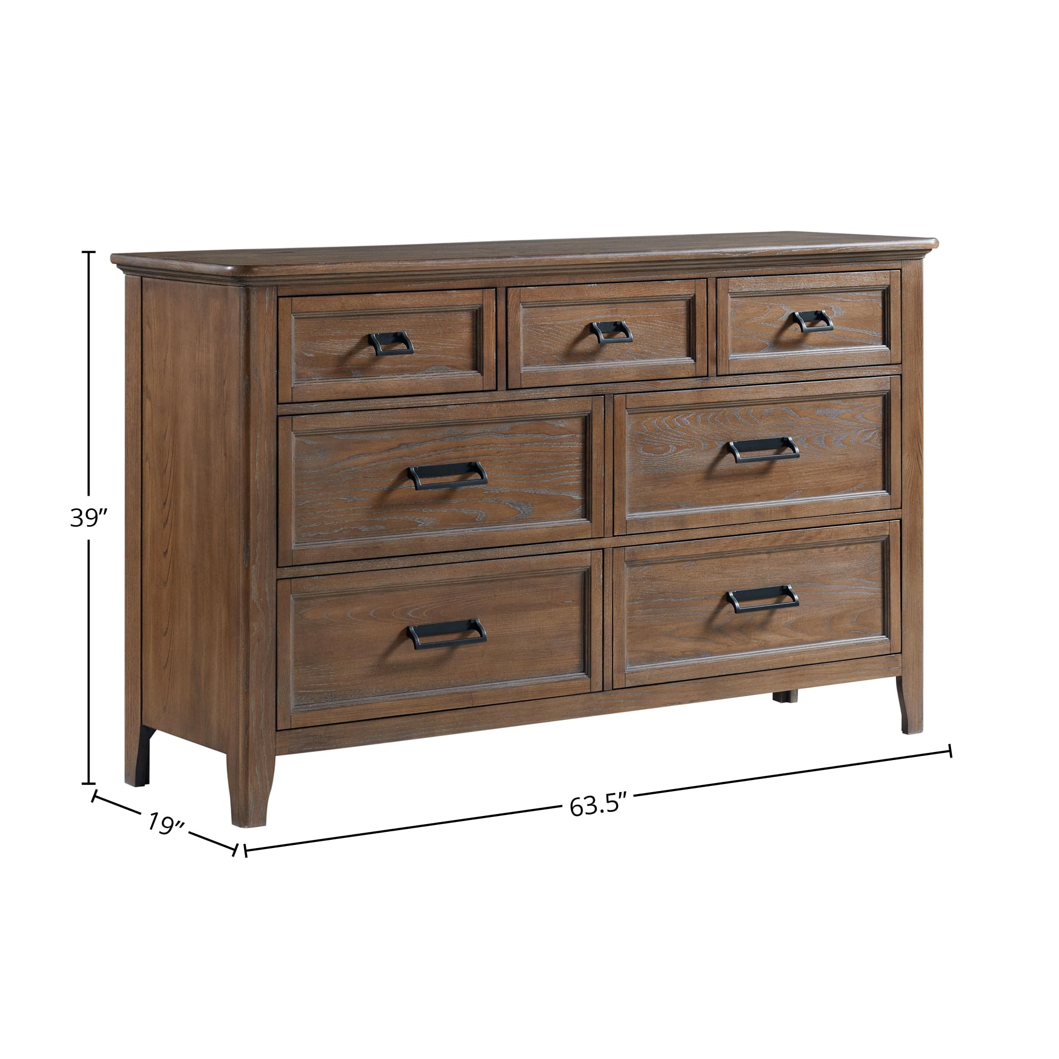 Intercon Alta 7 Drawer Dresser - Thumbnail 2