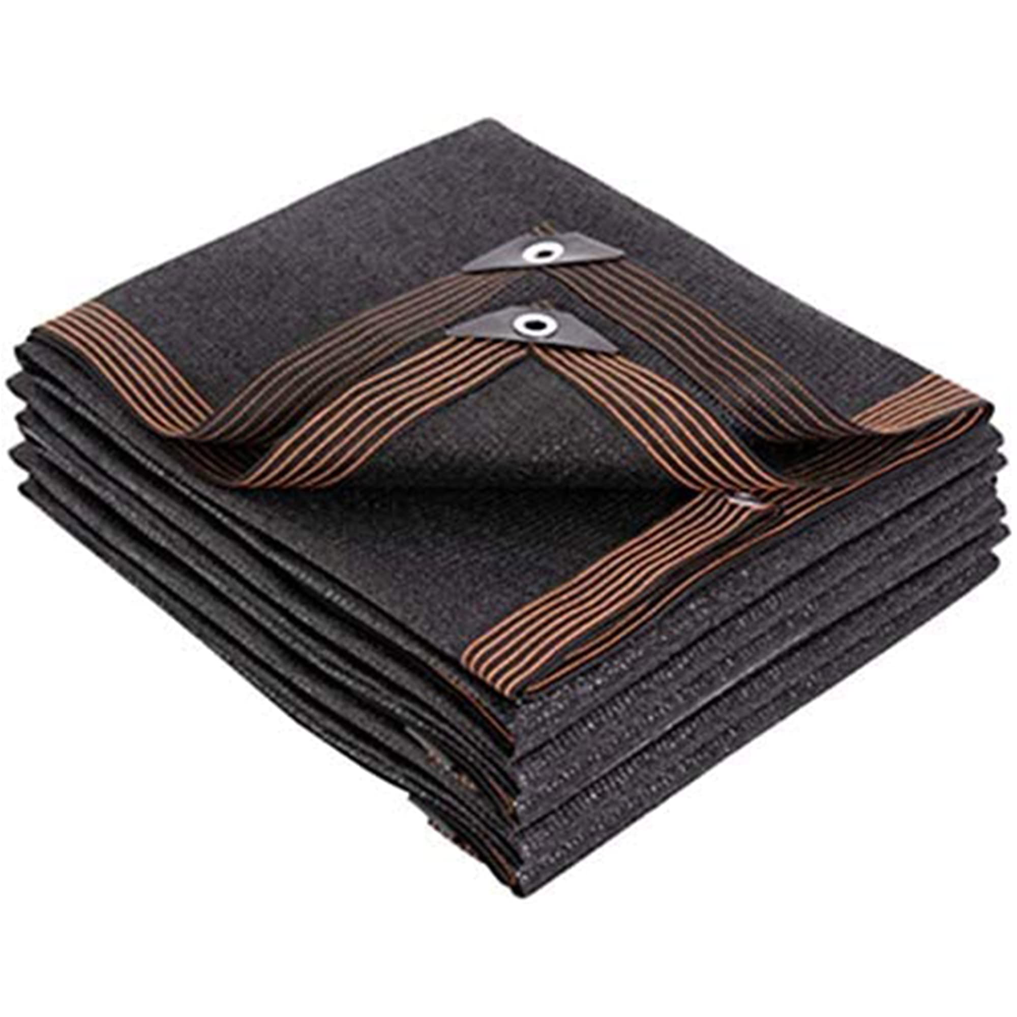 Winemana 70% Black Shade Cloth, 20 X 48 Ft Durable Mesh Tarp With Grommets, Resistant Garden Sun Shade Netting With Taped Edge F