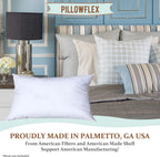 Pillowflex Set Of 2 (12X18) Premium Polyester Pillow Inserts - European Rectangle Pillow Forms, Machine Washable, Sham Pillow In
