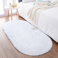Noahas Ultra Soft Fluffy Bedroom Rugs Kids Room Carpet Modern Shaggy Area Rugs Home Decor 2.6 X 5.3, White