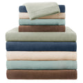 True North By Sleep Philosophy Soloft Plush Bed Sheet Set, Wrinkle Resistant, Warm, Soft Fleece Sheets With 14' Deep Pocket Col