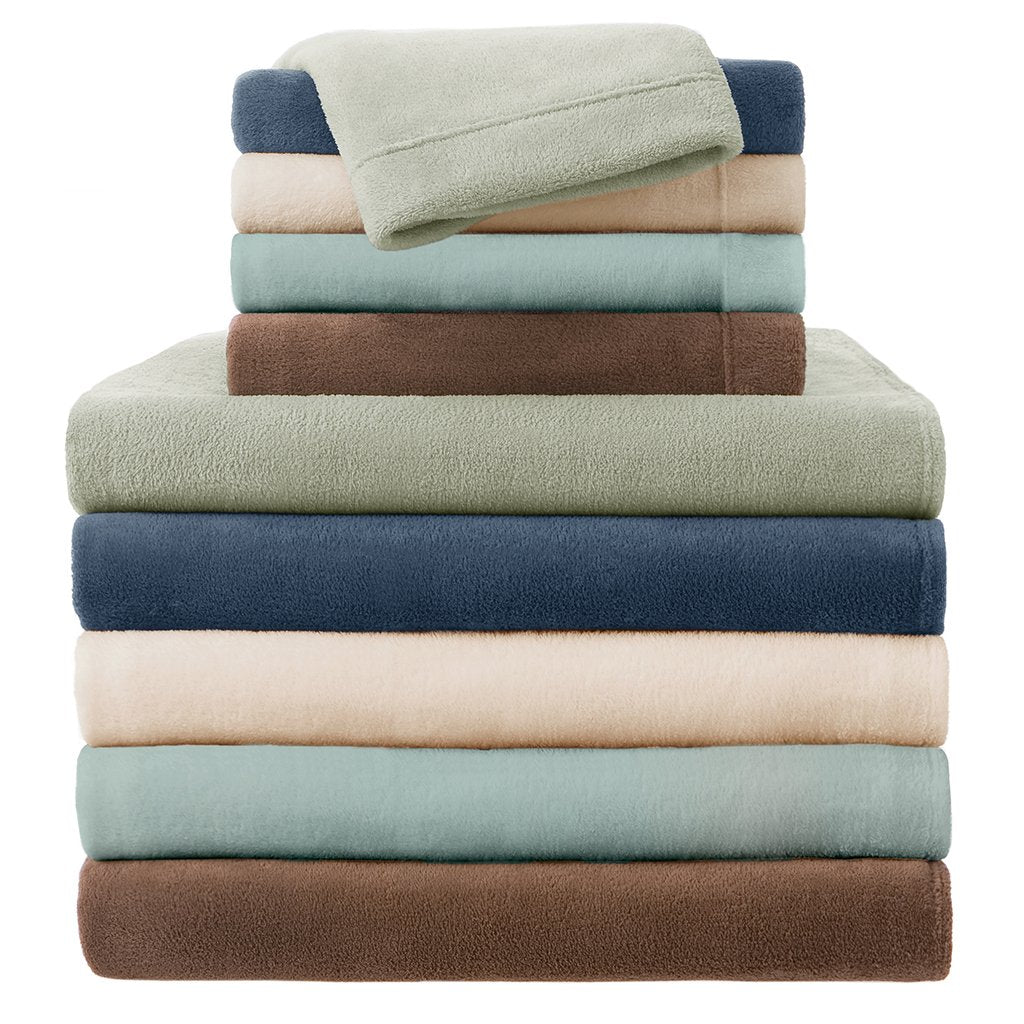 True North By Sleep Philosophy Soloft Plush Bed Sheet Set, Wrinkle Resistant, Warm, Soft Fleece Sheets With 14' Deep Pocket Col