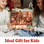 Christmas Advent Calendar 2024 Jigsaw Puzzles - Fireplace 1000 Pieces Holiday Puzzles For Kids And Adults, 27.6 In X 19.7 In, 24