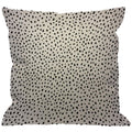 Hgod Designs Polka Dot Throw Pillow Cover,Spot Irregular Scatter Doodle Scattered Snow Pieces Black And White Design Decorative