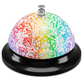 Floral Call Bell For Teachers - Desk Bell For Service Shopkeepers Bell Front Desk Bell Door Bell For Classroom Teacher Bell Dog