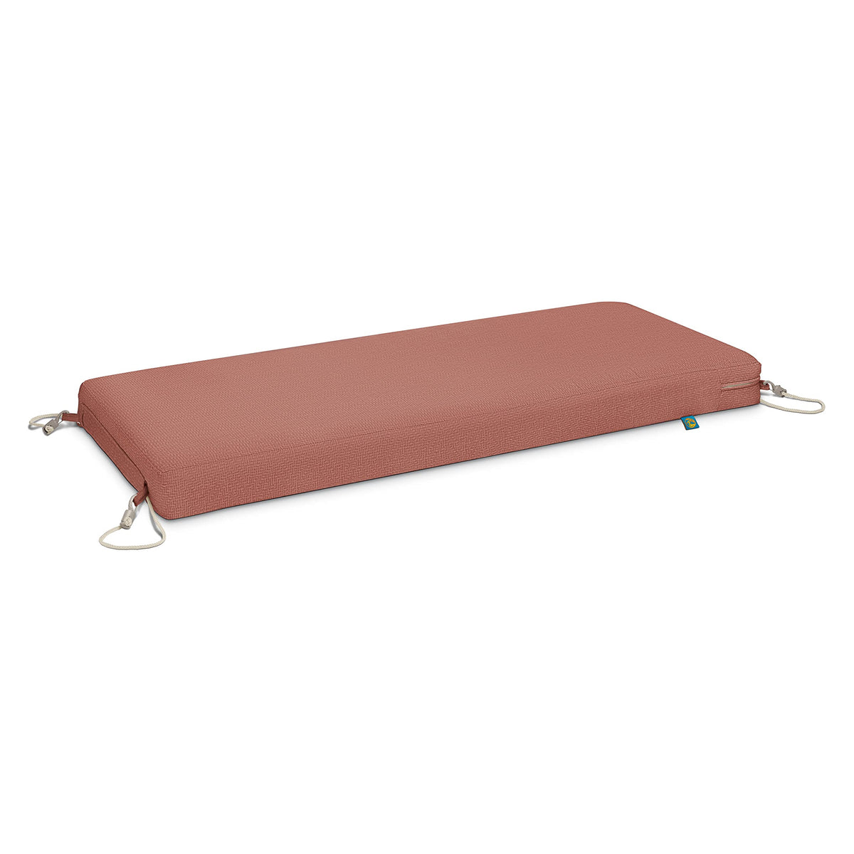 Duck Covers Weekend Water-Resistant Outdoor Bench Cushion, 42 X 18 X 3 Inch, Cedarwood, Patio Furniture Cushions