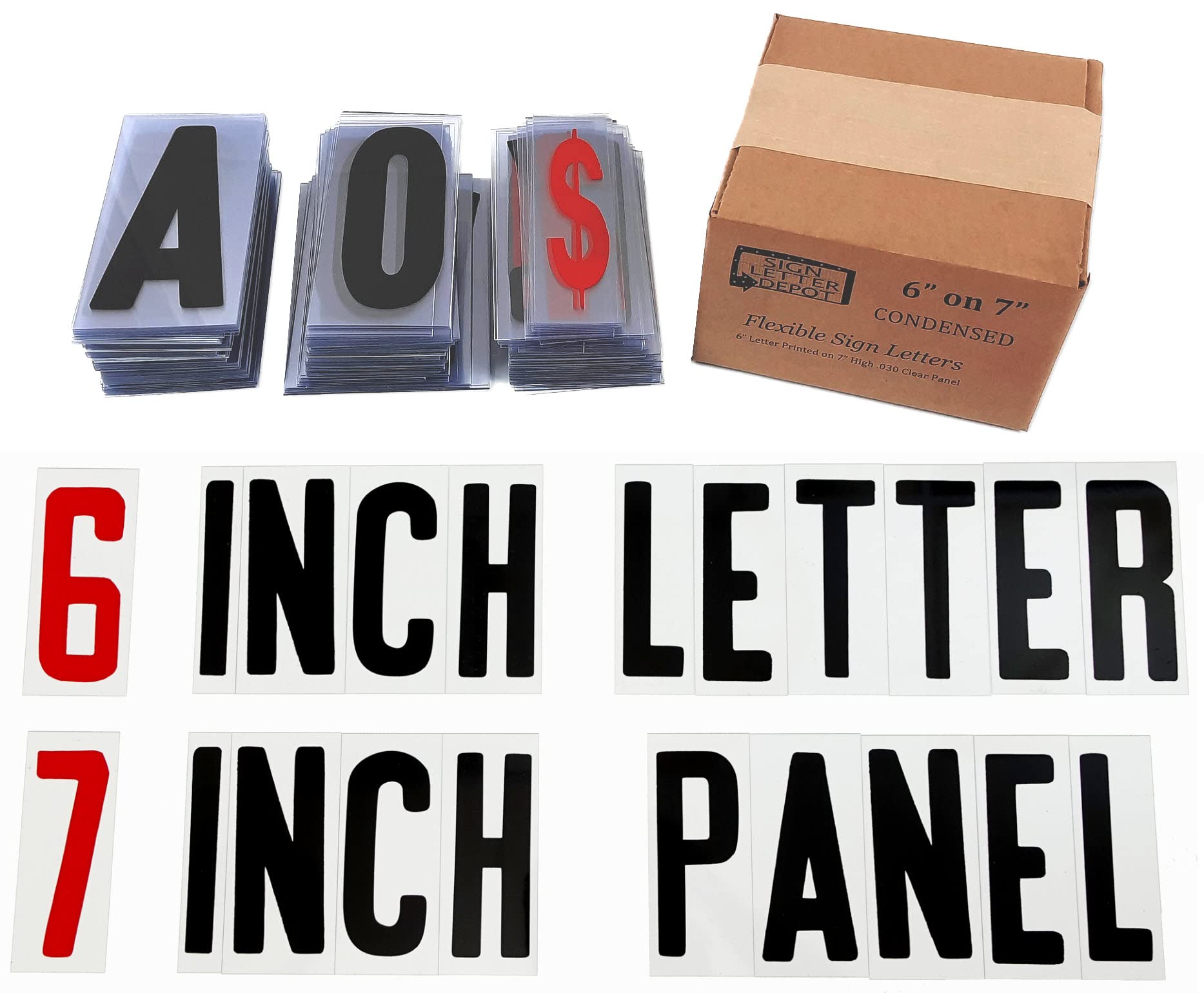 Changeable Outdoor Sign Letters 6    Portable Flex Letters 279 Count Helvetica Font 7    Panel