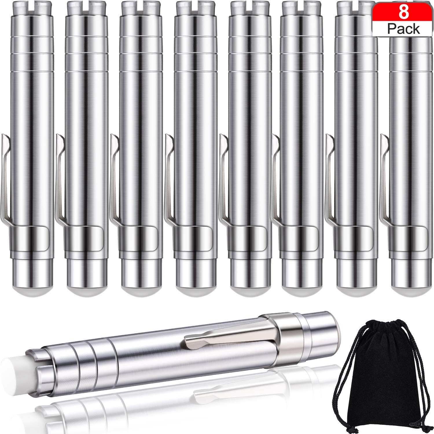 Aluminum Alloy Chalk Holder With Storage Bag, Teacher'S Chalk Holder Clip Unbroken Chalk Holder Keeper For Teachers, Children'S