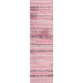 Sedona Sn10 Pink Bohemian Rug Runner 2' 3" X 7 ' 6"