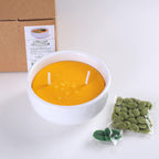 Pumpkin Soup Bowl Scented Soy Candle For Autumn Thanksgiving Day Halloween