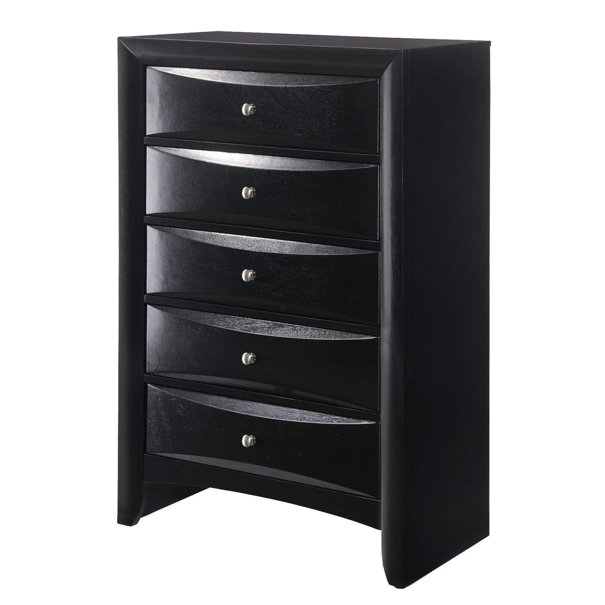 Acme Ireland 5 Drawer Chest in Black