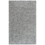 Rizzy Home Alora Decor Winston 5' X 8' Speckled Solid Gray/Charcoal/Black Area Rug
