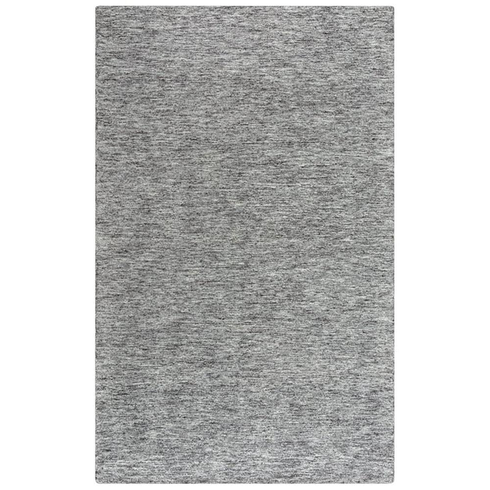 Rizzy Home Alora Decor Winston 5' X 8' Speckled Solid Gray/Charcoal/Black Area Rug