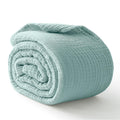 Kozyhvn 100% Cotton Muslin Blanket 40  x 40 , Breathable and Lightweight Cotton Twin Blankets, Soft Cooling Summer Gauze Blanket