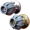 Door Handle Grip Doorstop Knob Stopper Cover, Set Of 2 Door Knob Grips Universal Size (Gray)