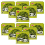 Green Tea Incense Cones And Cone Incense Burner Bundle Insence Insense Hem Incense