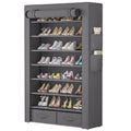 OYREL Tall Shoe Rack Dustproof Cabinet Large Capacity 8 Tier Shoe Organizer,32-40 Pairs of Shoes