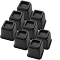 Bed Risers 5 Inch, Heavy Duty Square Furniture Frame Lift For Couch, Chair, Desk, Sofa And Bunk Bedpost, Set Of 8