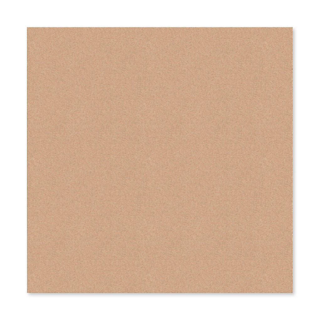 U Brands Cork Canvas Bulletin Board, 14 X 14 Inches, Frameless (463U00-04)