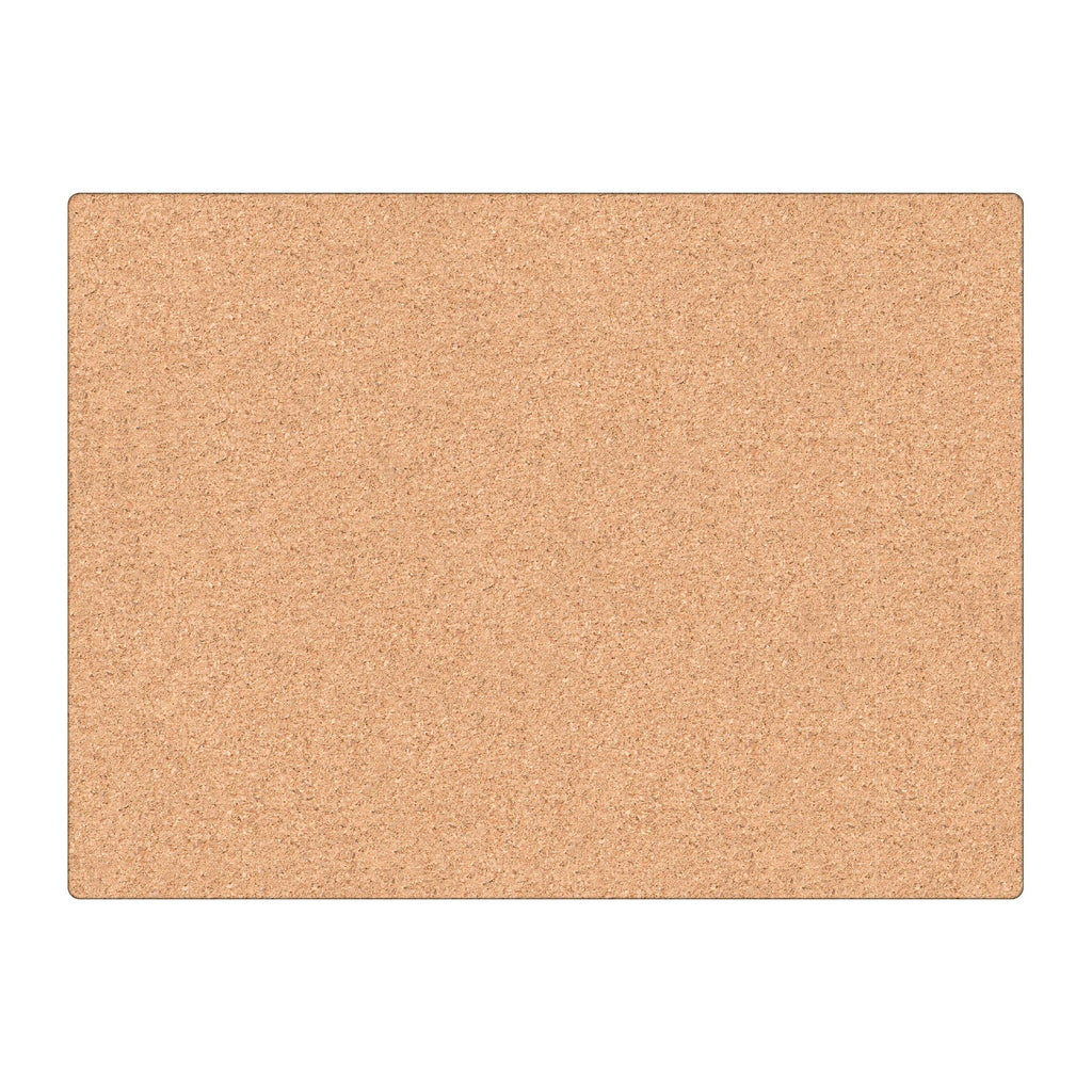 U Brands Cork Canvas Bulletin Board, 24 X 18 Inches, Frameless