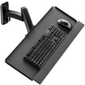 Keyboard Tray Wall Mount,Sit-Stand 26 Inch Keyboard And Mouse Stand,Height Adjustable Typing Platform,360 Degree Rotation, Holds