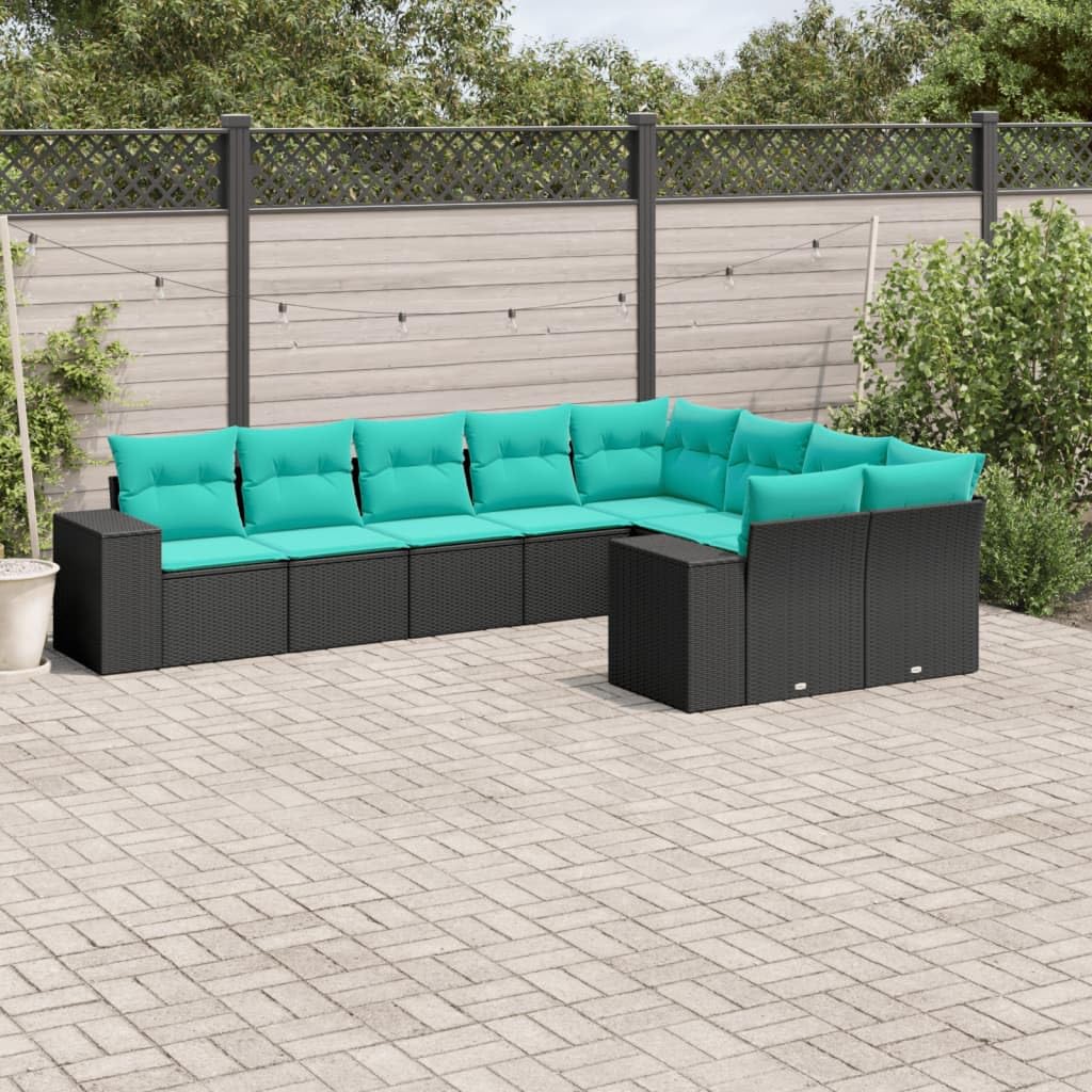 vidaXL Patio Furniture Set 8 Piece Garden Sofa Set - Thumbnail 5