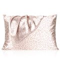 Yanibest 2 Pack Leopard Satin Pillowcase, Silk Pillow Cases For Hair And Skin With Zipper, Standard Pillow Cases For 20 'X26 '