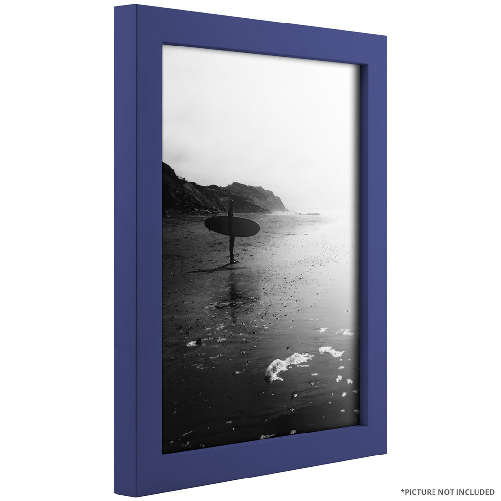 Craig Frames Confetti, Modern Blue Picture Frame, 13 X 19 Inch