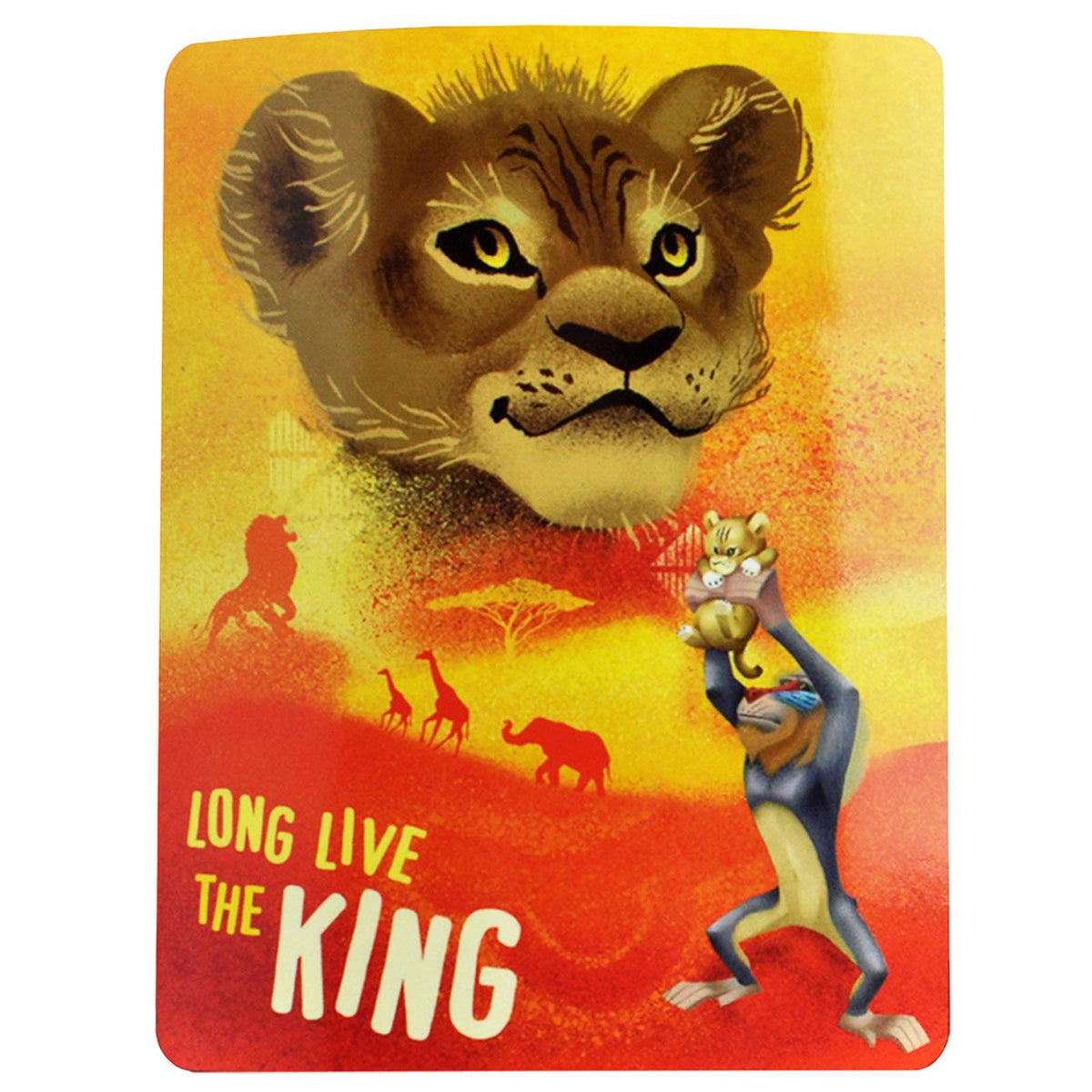 Northwest Disney The Lion King Fleece Throw Blanket, 45 X 60, Multi Color